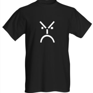 T-shirt Boos Zwart 😠Maat L